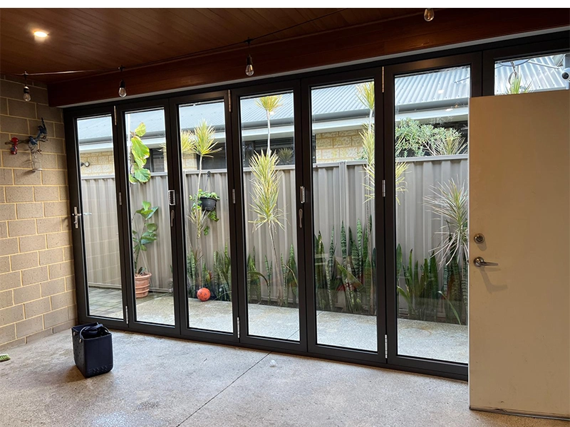 Australian Folding Door Installation Case: Premium Aluminum Folding Door Solution for Modern Residential Homes
