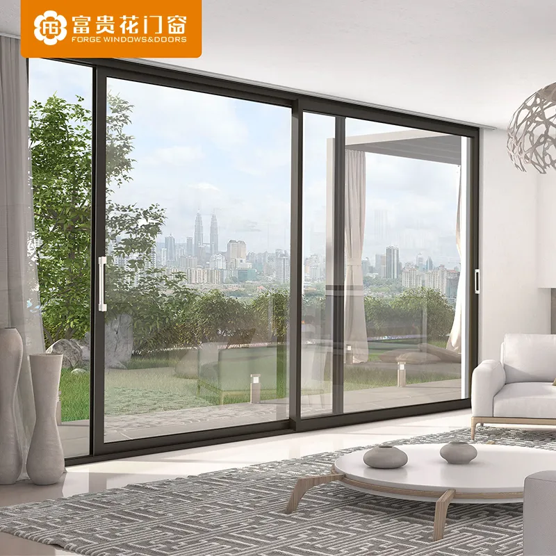 Two-track narrow sliding door