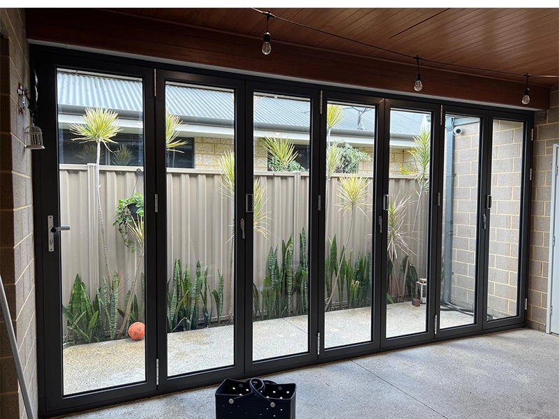 Australian Folding Door Installation Case: Premium Aluminum Folding Door Solution for Modern Residential Homes