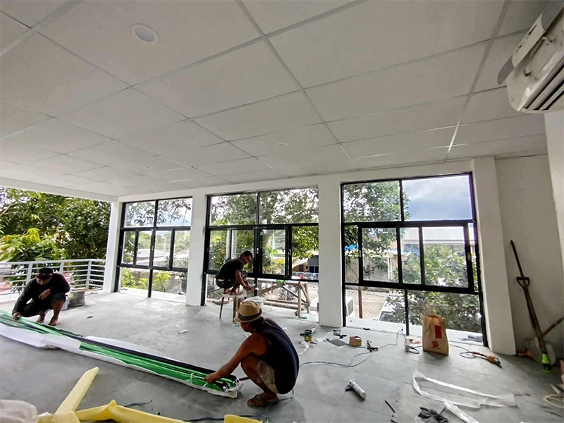 Philippines Aluminum Folding Door Installation Case: Tropical Home Upgrade Project