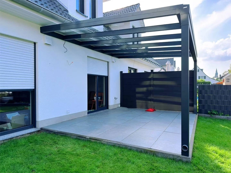 European Aluminum Pergola Installation Case: Modern Outdoor Patio Upgrade