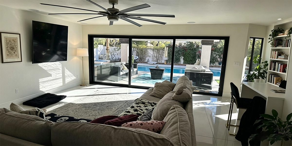 French aluminum alloy sliding door