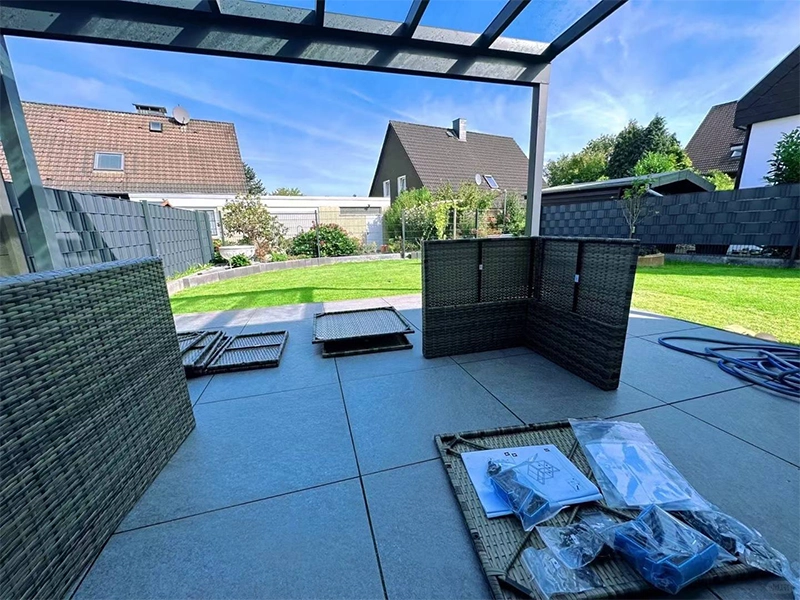 European Aluminum Pergola Installation Case: Modern Outdoor Patio Upgrade