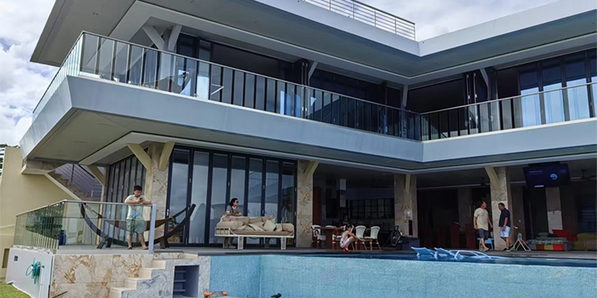 Forge Windows Villa Project in the Philippines: Custom Aluminum Doors & Windows Solution