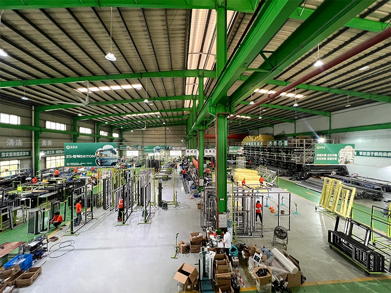 Factory interior