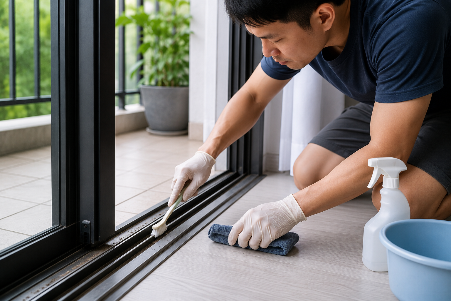 How to Clean Sliding Door Tracks: Complete Guide for Glass Doors