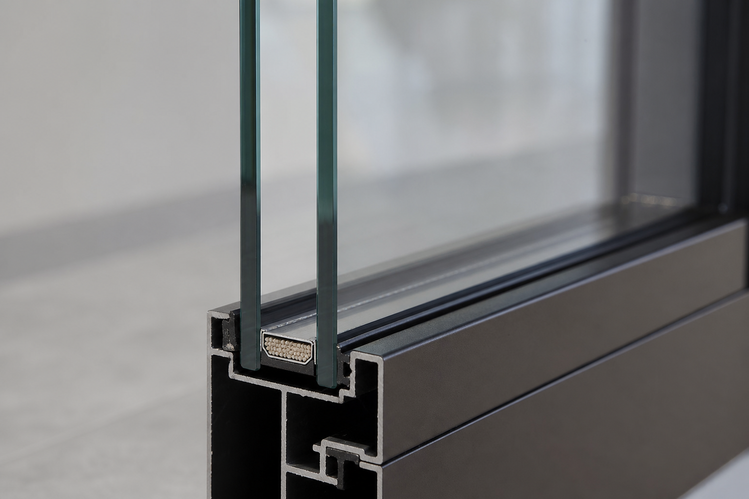 Double Glazed Window Cross Section | Forge Windows