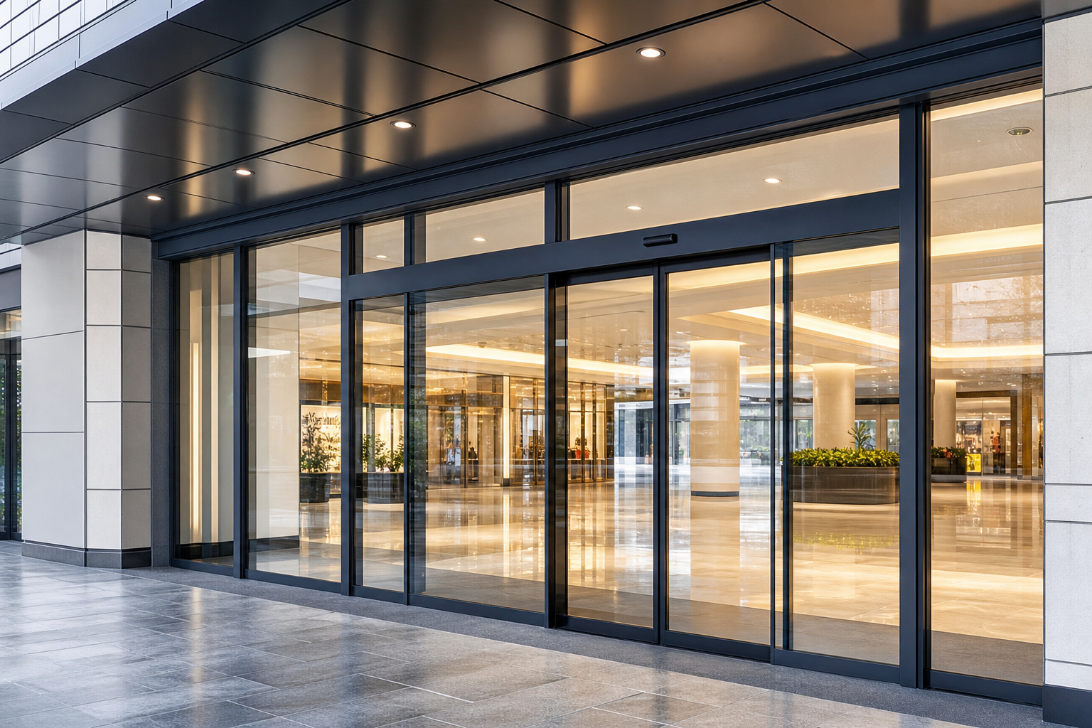 Shopping Mall Automatic Entrance | Forge Windows