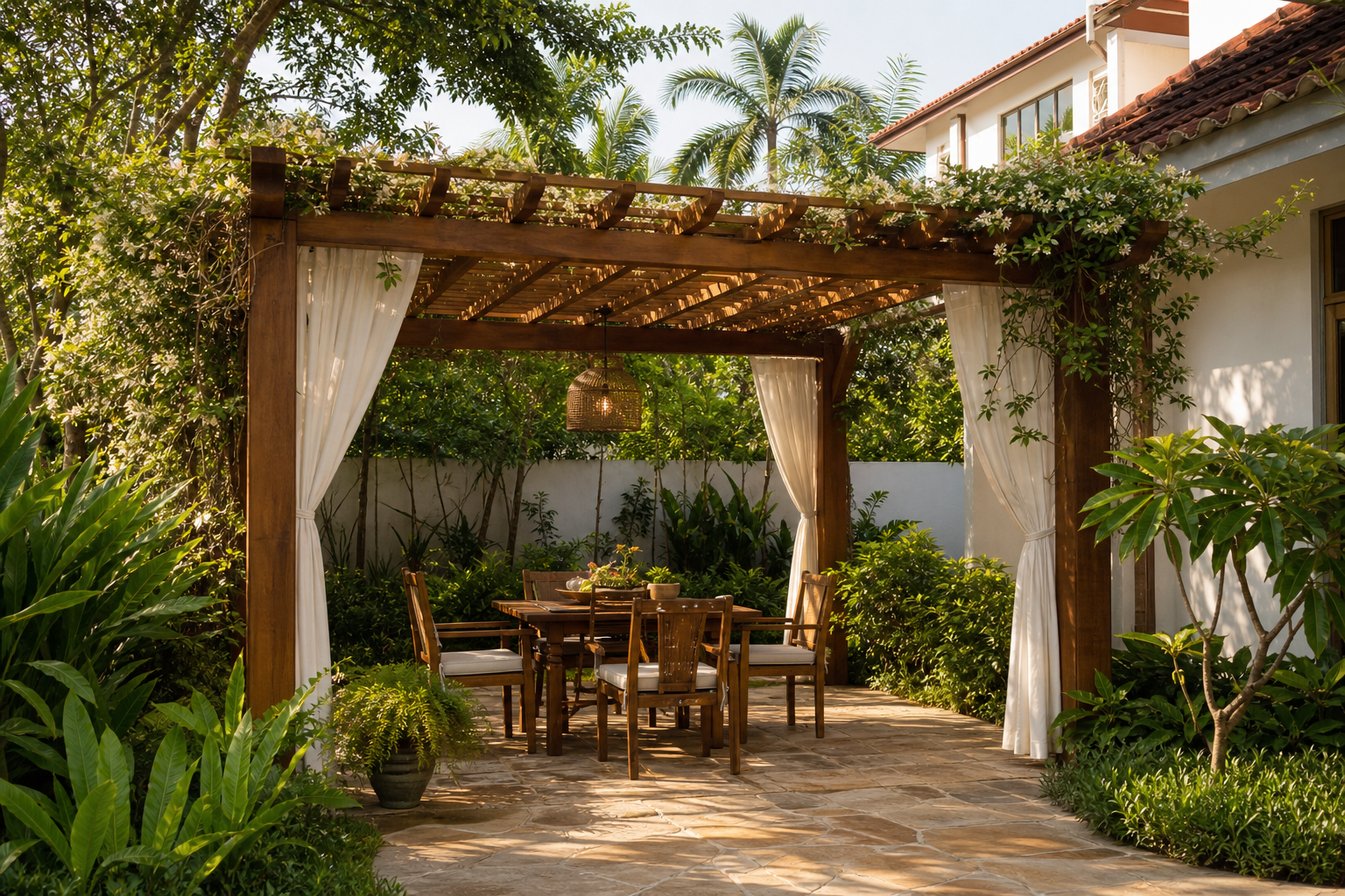 Traditional Pergola: A Blend of Practicality and Aesthetics