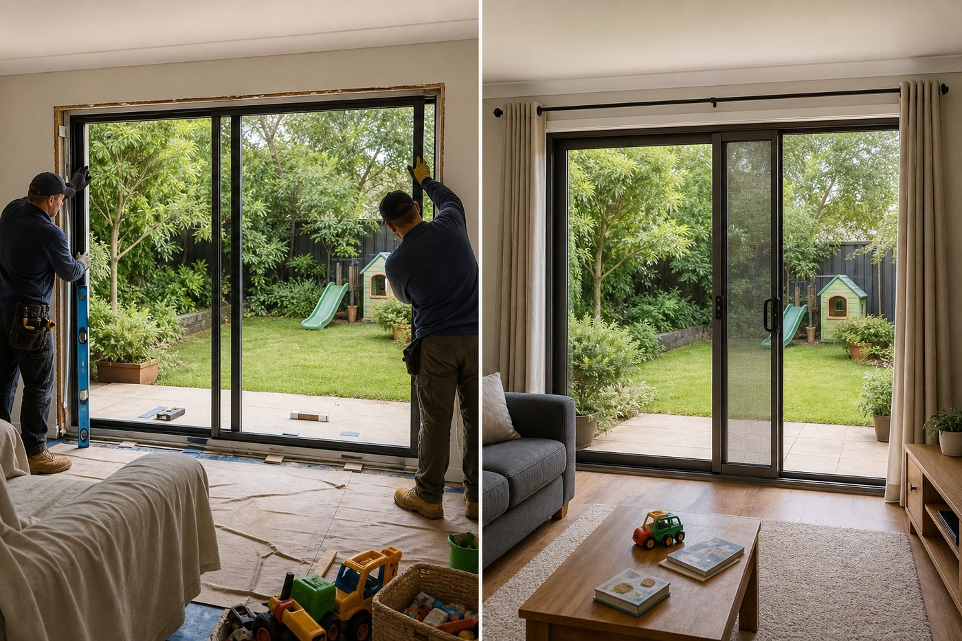 A Garden-Connected Home for a Young Family
