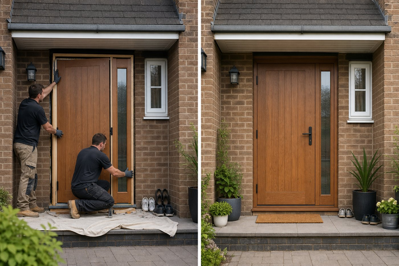 Choosing a Front Entrance Door for a Suburban Family Home