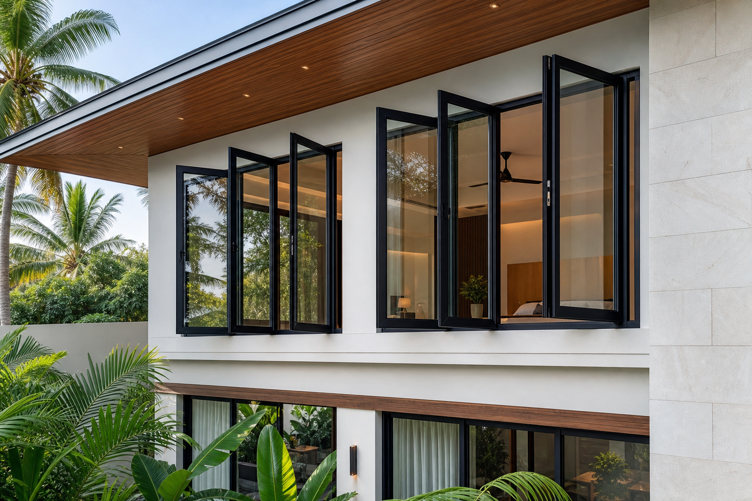 Water and Heat Performance of Different Window Types