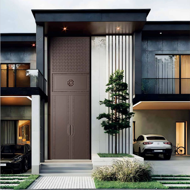 KB-122 <Rui Ding> Minimalist Armored Door