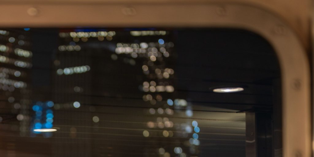Balcony Glass Doors and the Night View From Your Sofa